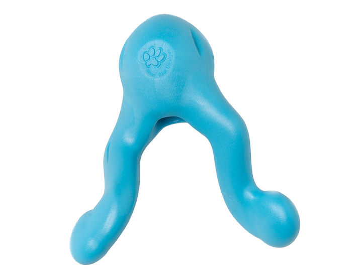 Игрушка для собак West Paw Zogoflex Tizzi для лакомства 11 см Голубой (ZG060AQA) - изображение 2