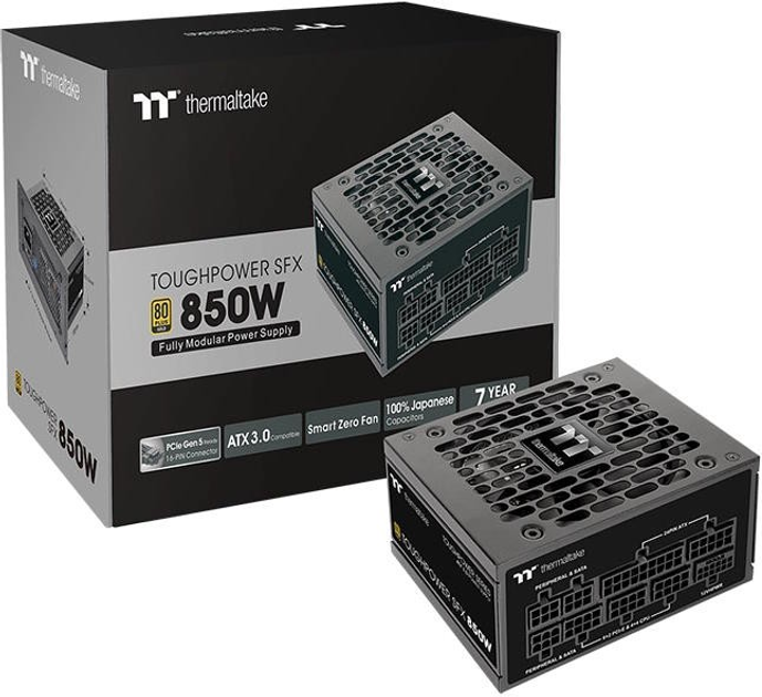 Блок живлення Thermaltake Toughpower SFX 850 W (PS-STP-0850FNFAGE-1) - зображення 6