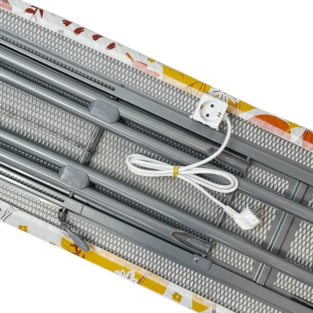 Гладильная доска LAMA LUX 142х38 см с розеткой SMSARA - изображение 3