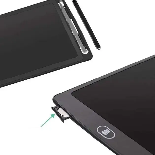 Планшет для рисования Manturinni с LCD дисплеем и сенсорным управлением Черный - изображение 4