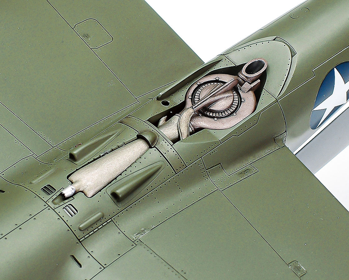 Model do składania Tamiya Lockheed P-38 F/G Lightning skala 1:48 (4950344611201) - obraz 4