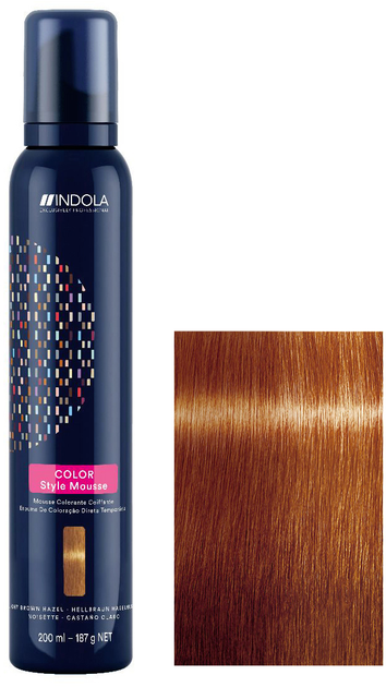 Мус для фарбування волосся Indola Color Style Горіховий 200 мл (4045787815238) - зображення 1