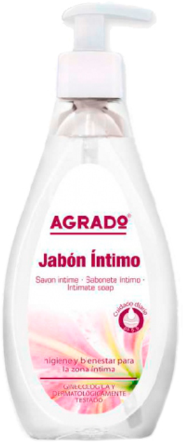 Mydło w płynie Agrado do higieny intymnej 500 ml (8433295047115) - obraz 1