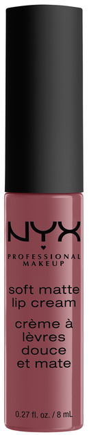 Płynna kremowa szminka NYX Professional Makeup Soft Matte 25 Budapest 8 ml (800897848958) - obraz 1