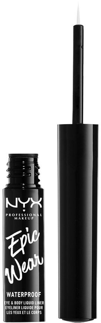 Підводка для очей NYX Professional Makeup Epic Wear 04 White 3.5 г (800897197179) - зображення 1