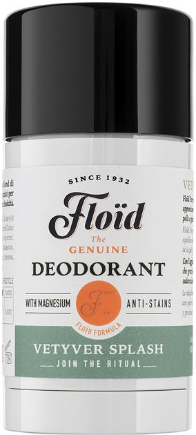 Dezodorant w sztyfcie Floid Vetyver Splash 75 ml (8004395321414) - obraz 1