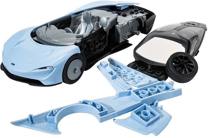 Model do składania Airfix Quickbuild Mclaren Speedtail (5055286686511) - obraz 3