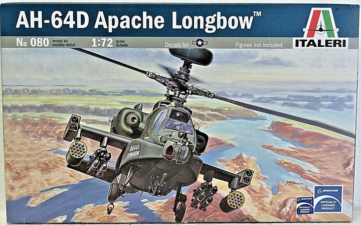 Model do składania Italeri Apache Longbow AH-64D skala 1:72 (8001283800808) - obraz 1