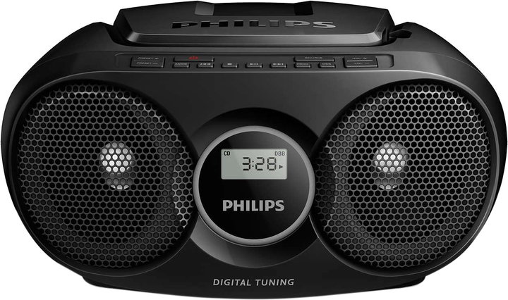 Radio Philips AZ215 Czarne (AZ215B/12) - obraz 1