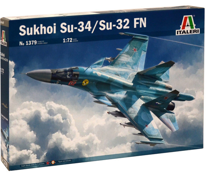Model do składania Italeri BO-105 Sukhoi SU -34/32 skala 1:72 (8001283013796) - obraz 1