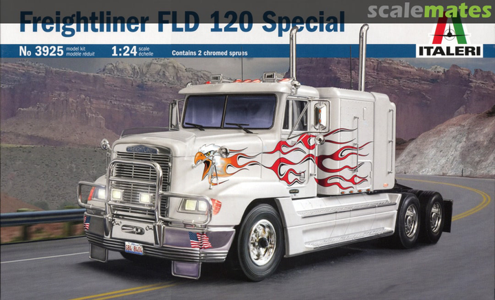 Model do składania Italeri Freightliner FLD 120 Special skala 1:24 (8001283039253) - obraz 1