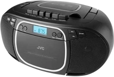 Radio CD JVC Czarne (RCE451B) - obraz 1