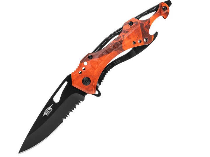 Спасательный Складной Нож для Выживания Joker Оранжевый JKR723 - изображение 1