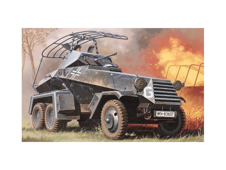 Model do składania Italeri Sd Kfz 230 6 Rad skala 1:35 (8001283064330) - obraz 2