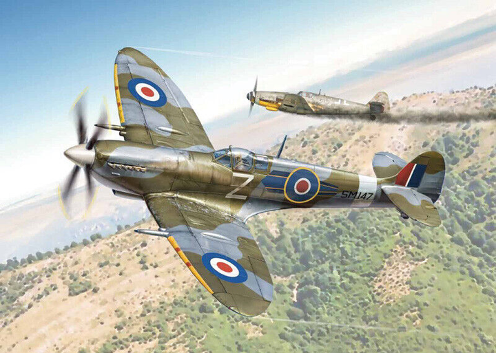 Model do składania Italeri Spitfire Mk IX skala 1:48 (8001283028042) - obraz 2