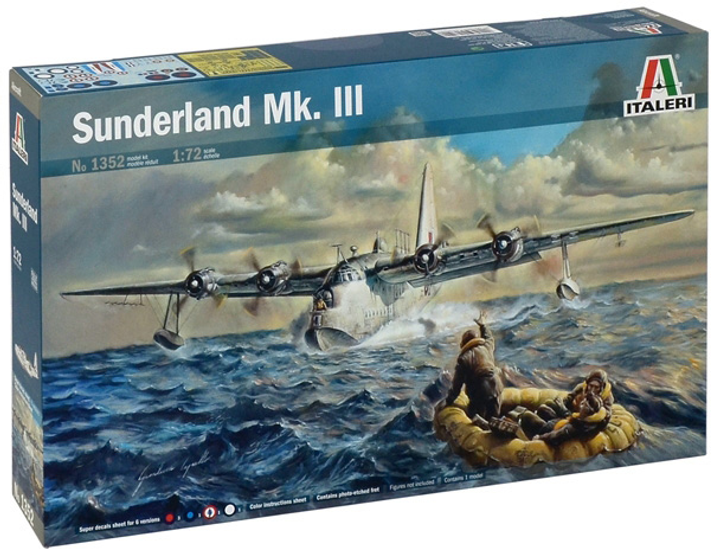 Збірна модель Italeri Short Sunderland Mk III масштаб 1:72 (8001283013529) - зображення 1