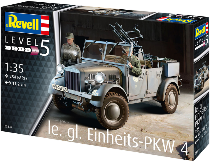 Model do składania Revell Einheits PKW Kfz 4 skala 1:35 (4009803033396) - obraz 1