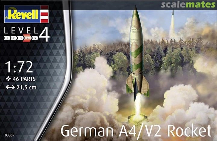 Збірна модель Revell German A4/V2 Rocket масштаб 1:72 (4009803033099) - зображення 1