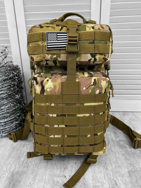 Рюкзак тактический Tactical Assault Backpack Multicam Elite 45 л - изображение 2