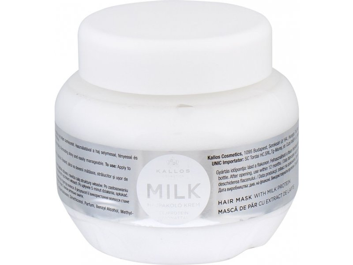 Маска для волосся Kallos Milk Hair Mask 275 мл (5998889512019) - зображення 1