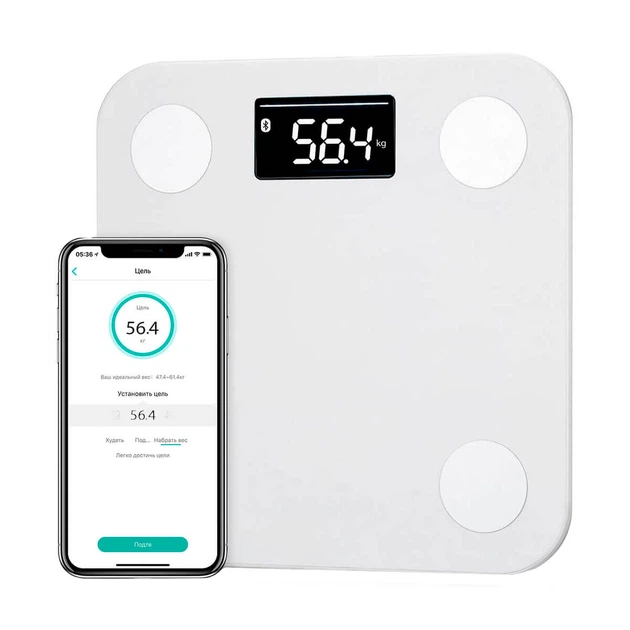 Розумні ваги Yunmai Mini Smart Scale White - зображення 4