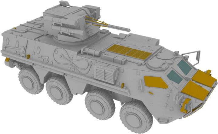 Model do składania IBG BTR 4E Ukrainian APC skala 1:72 (5907747902336) - obraz 2