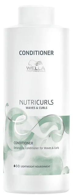 Кондиціонер для волосся Wella Professionals Nutricurls Waves & Curls Conditioner 1000 мл (3614227348844) - зображення 1