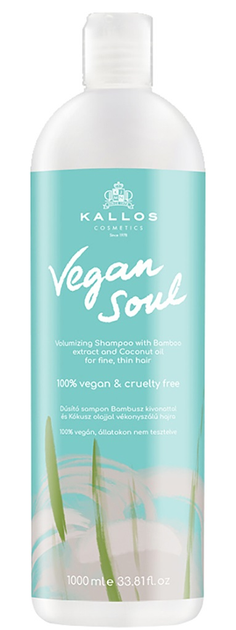 Шампунь Kallos Vegan Soul Volumizing Shampoo 1000 мл (5998889516796) - зображення 1