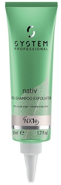 Шампунь System Professional Nativ Pre-Shampoo Exfoliator 50 мл (3614229697766) - зображення 1
