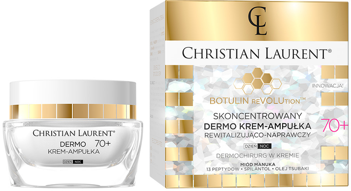 Krem-ampułka Christian Laurent Botulin Revolution 70+ skoncentrowany dermo rewitalizująco-naprawczy 50 ml (5901761986365) - obraz 1