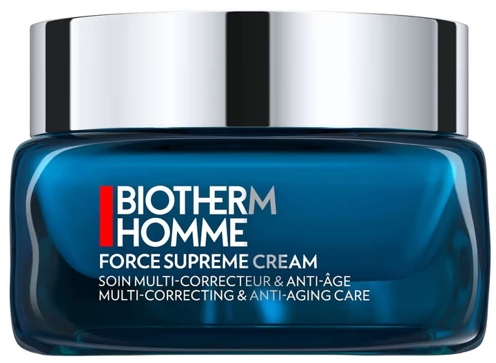 Крем для обличчя Biotherm Homme Force Supreme Youth Architect Cream для усунення ознак старіння 50 мл (3614270303944) - зображення 1