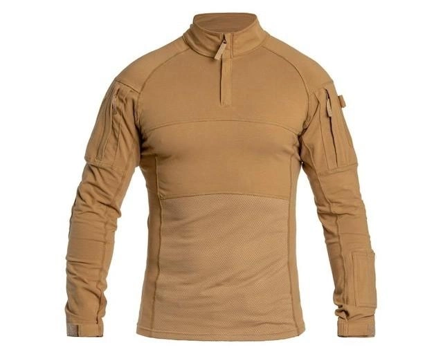 Рубашка Тактическая Под Бронежилет Sturm Mil-Tec Assault Field Shirt (Dark Coyote) S 10924019 - изображение 1