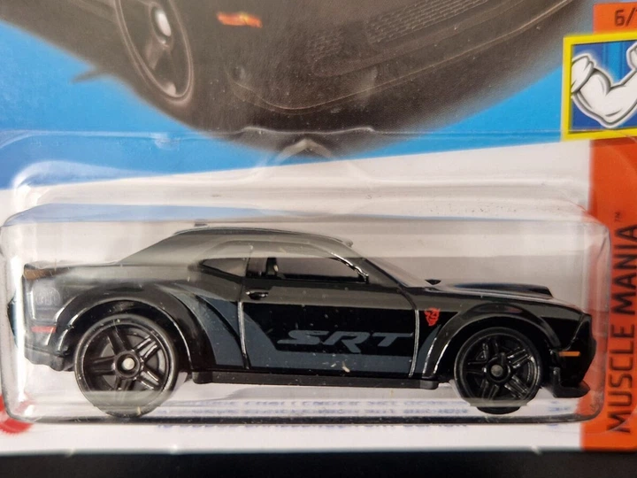ホットウィール DODGE CHALLENGER SRT DEMON 18 DODGE CHALLENGER SRT DEMON - 増えすぎたミニカーに愛を捧ぐ