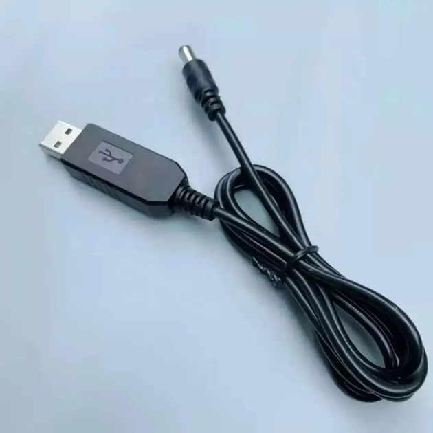 Кабель шнур 5v на 9v, с преобразователем для роутера DC 5.5 х 2.1 от ...