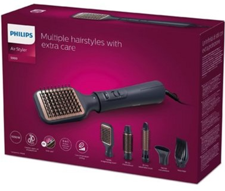 Фен-щетка PHILIPS BHA530/00 - изображение 17