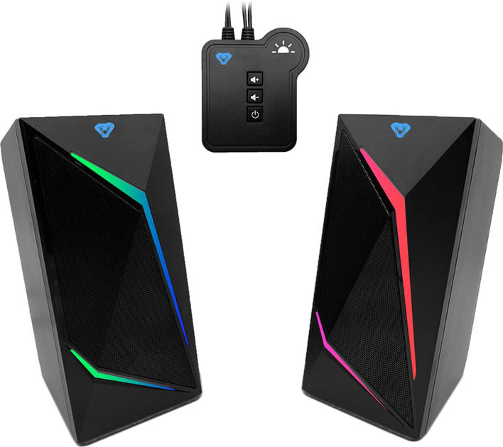 Акустична система Media-Tech Cobra Pro Urion 2.0 Bluetooth Gaming 8 Вт LED Light (MT3172) - зображення 1