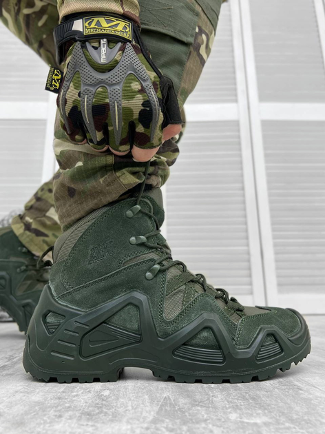 Тактичні черевики AK Tactical Boots Olive 45 - зображення 1