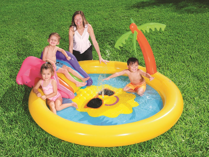 Nadmuchiwany basen Bestway Sunnyland 237 x 201 x 104 cm (53071) (6942138952179) - obraz 4