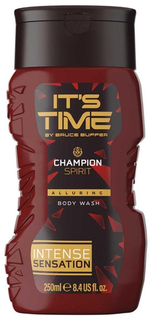 Perfumowany żel pod prysznic It's Time Champion Spirit 250 ml (5060648120374) - obraz 1