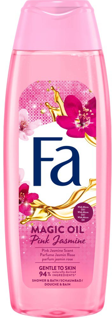 Гель для душу та ванни Fa Magic Oil Pink Jasmine 750 мл (9000101010336) - зображення 1