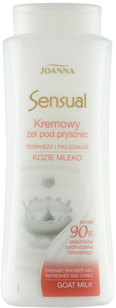 Żel pod prysznic Joanna Sensual kremowy kozie mleko 500 ml (5901018012298) - obraz 1