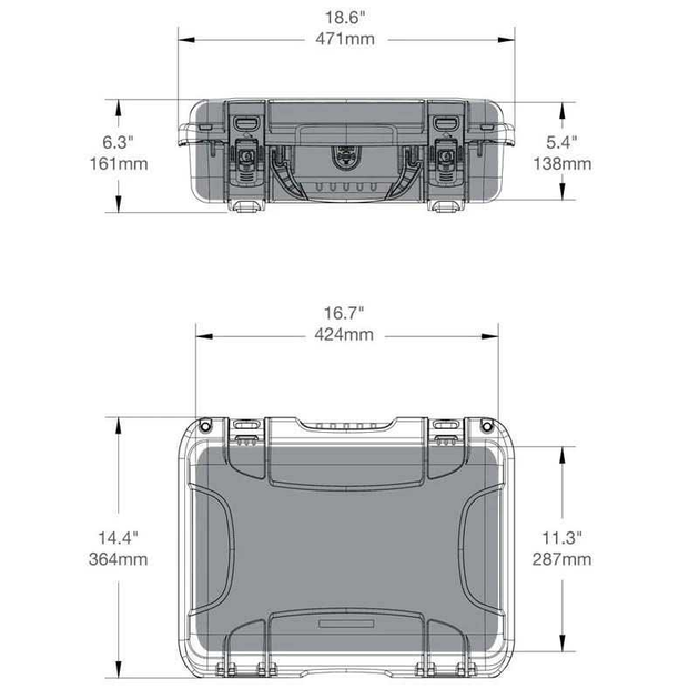 Кейс 923 case Laptop Kit and Strap - Silver - зображення 2
