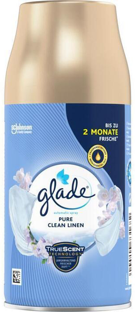 Odświeżacz powietrza Glade One Touch Recambio Pure Clean Linen 200 ml (5000204992250) - obraz 2