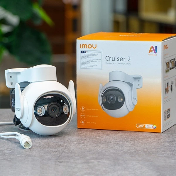 Відеокамера зовнішня поворотна 5МП Wi-Fi Imou Cruiser 2 IPC-GS7EP-5M0WE - Фото 4 Відеокамера зовнішня поворотна 5МП Wi-Fi Imou Cruiser 2 IPC-GS7EP-5M0WE - зображення 4
