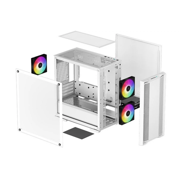 Корпус DeepCool CC360 WH ARGB (R-CC360-WHAPM3-G-1) - зображення 4