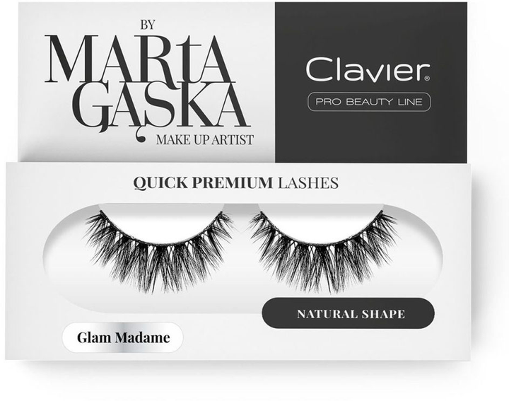 Вії Clavier Quick Premium Lashes на стрічці Glam Madame 829 (5907465652551) - зображення 1