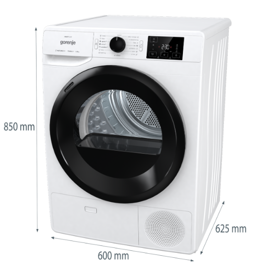 Сушильна машина Gorenje DNE83/GN (SP22/4253) (6895562) - зображення 9