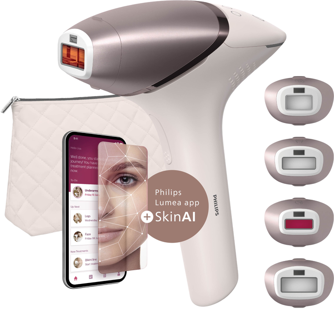 Фотоэпилятор Lumea от Philips BRI977/00 серии 9900 + Автостайлер PHILIPS BHB876/00 серии 8000 (комплект) - изображение 2
