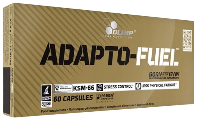 Амінокислота Olimp Adapto-Fuel 60 капсул (5901330064142) - зображення 1