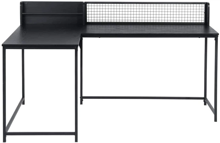 Дизайнерский Письменный компьютерный стол Loft Design 180x120x75h Черный/Дерево ATL1534 - изображение 5